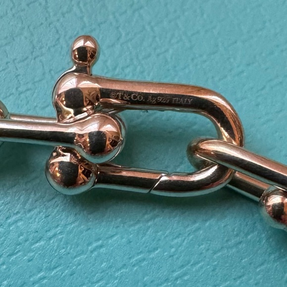 *BRAND NEW* Tiffany HardWear Small Link Bracelet in Sterling Silver - Picture 7 of 7